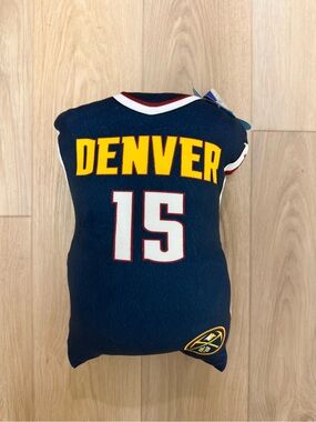 Denver Nuggets Nikola Jokić #15 Travel Cloud Pillow Northwest NWT